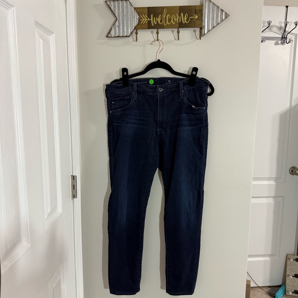 AG Adriano Goldschmeid The Farrah Skinny High-Rise Jeans Size 31